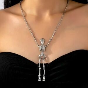 Skeleton Pendant Necklace
